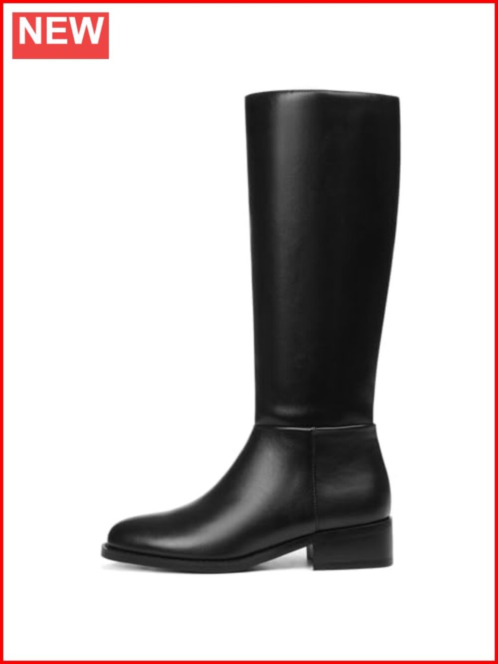 Women's Knee High Boots Elastic Low Heel Tall Fashion Fall Winter